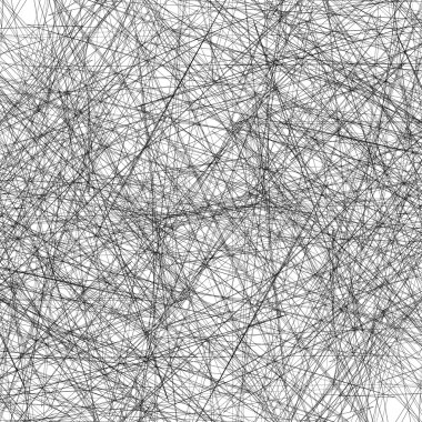 Kaotik rastgele sinirli desen. 