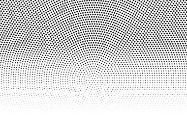 Circle halftone pattern / texture clipart