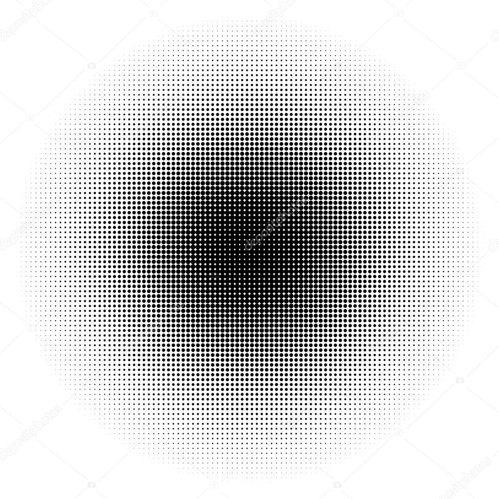 Circle halftone pattern / texture