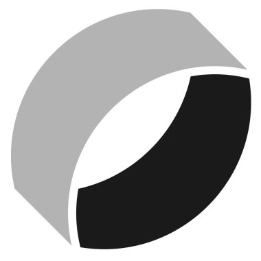 Soyut geometrik simgesi 