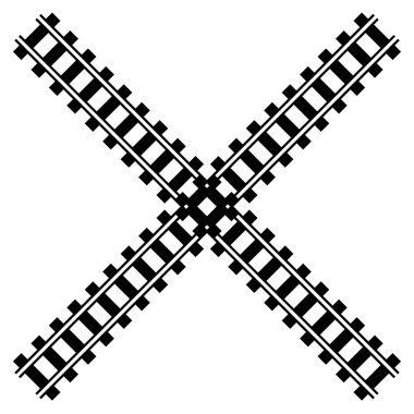 Resimde w demiryolu parça