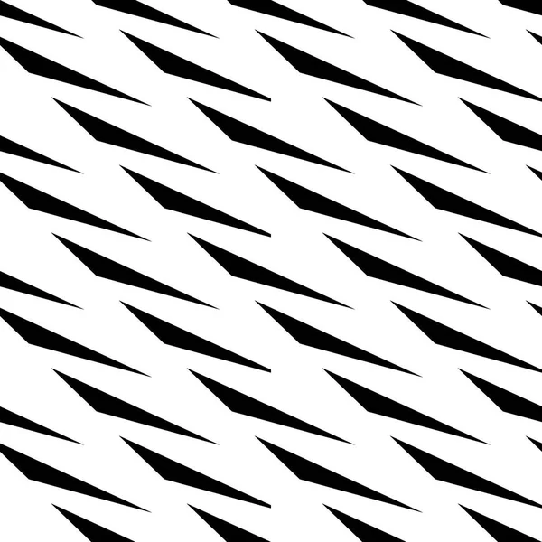 Patrón geométrico abstracto en blanco y negro — Vector de stock