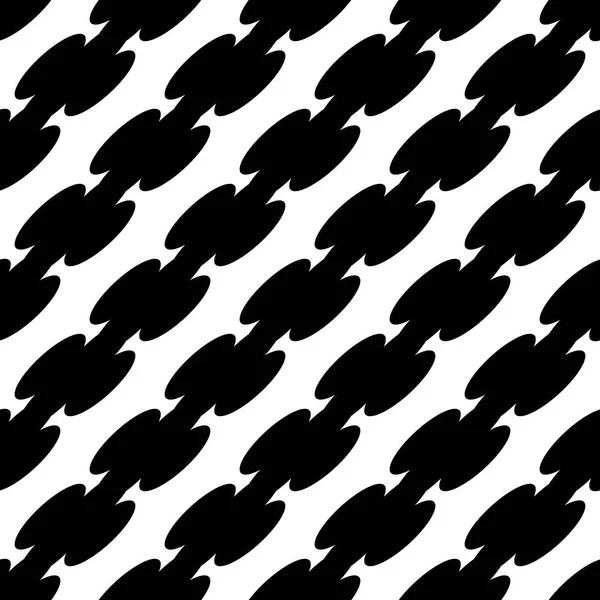 Soyut siyah ve beyaz geometrik desen — Stok Vektör