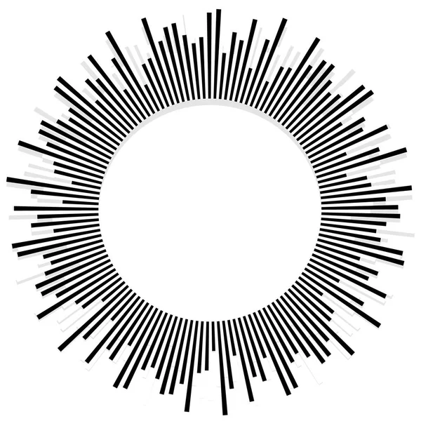 Abstrakcyjny okrągły wzór — Wektor stockowy