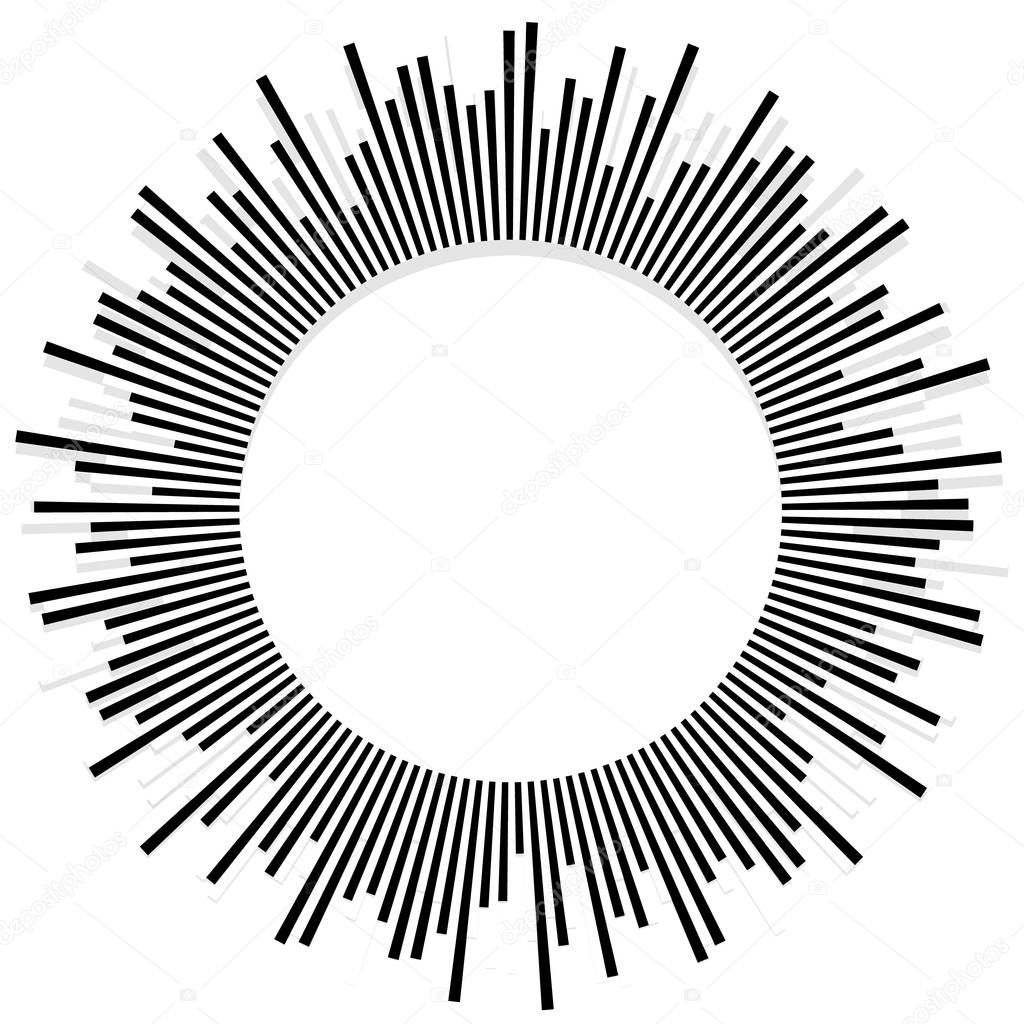 Abstract circular pattern