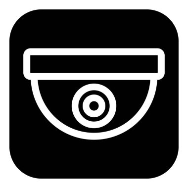Güvenlik kamerası simgesi 