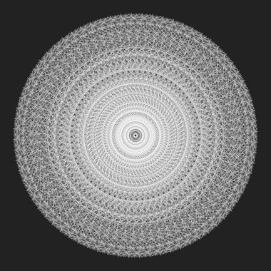 Sanatsal - geometrik öğesi 