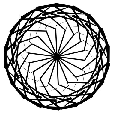 Dairesel geometrik öğesi