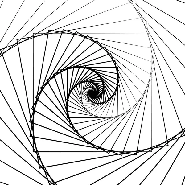Patrón de ondulación con cuadrados concéntricos — Archivo Imágenes Vectoriales