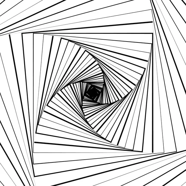 Рябь с концентрическими квадратами — стоковый вектор