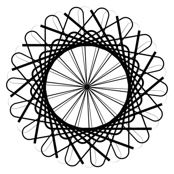 Circulaire geometrische element — Stockvector