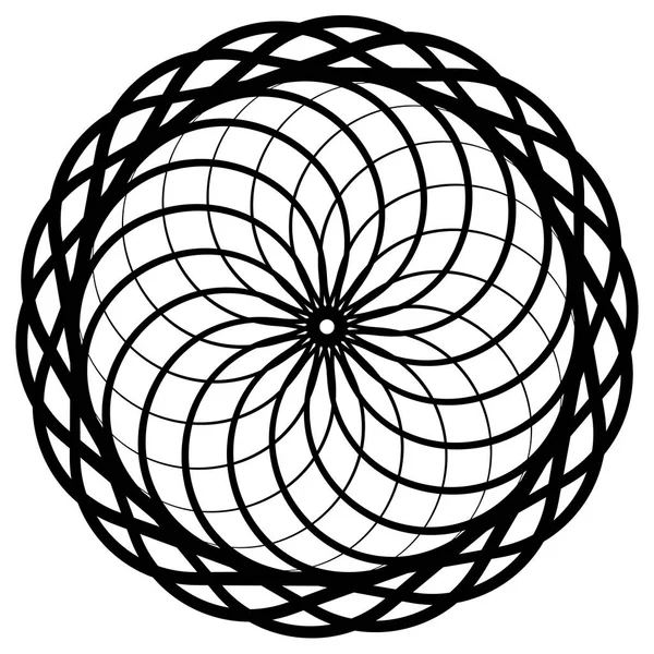 圆的几何元素 — 图库矢量图片