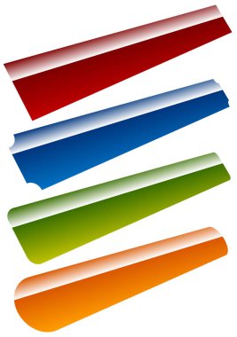 Banner, düğme kümesi