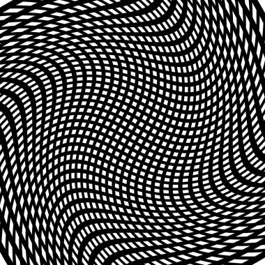 Bozuk soyut tek renkli desen 