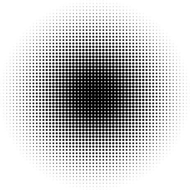 halftone dots pattern clipart