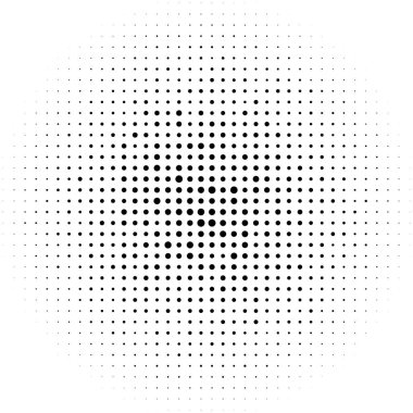 halftone dots pattern clipart