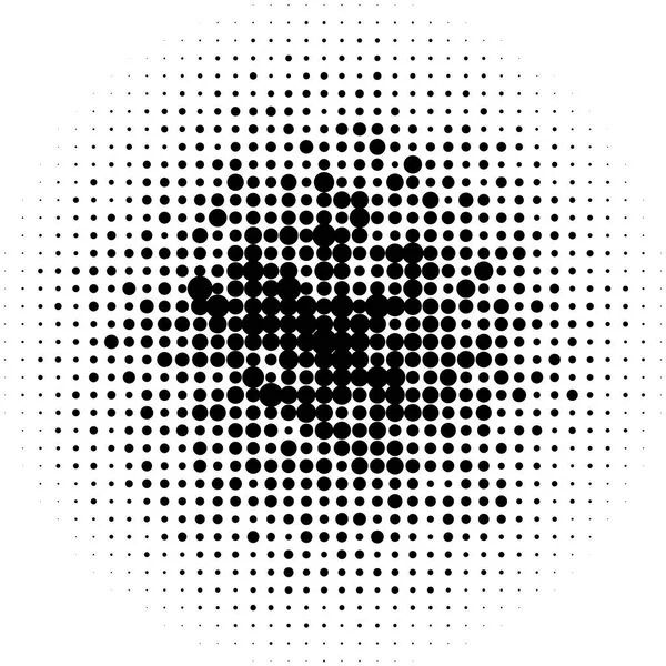 Motif de points demi-tons — Image vectorielle