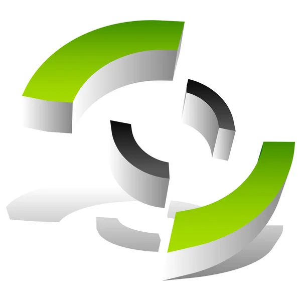 Cible marque style icône — Image vectorielle