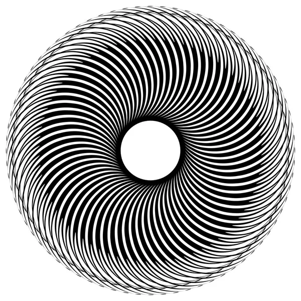 Elemento circular abstracto — Vector de stock