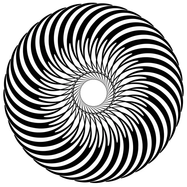 Абстрактный круговой элемент — стоковый вектор
