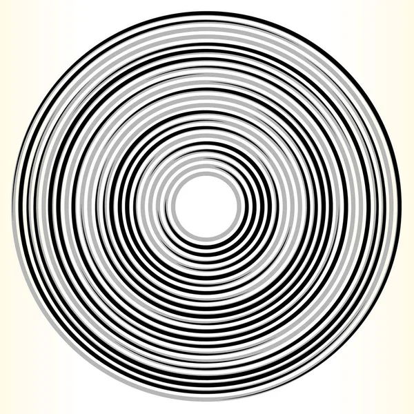 Elemento círculo geométrico — Vector de stock