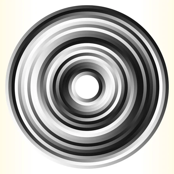 Geometrisches Kreiselement — Stockvektor