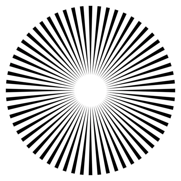 Modèle de lignes convergentes — Image vectorielle