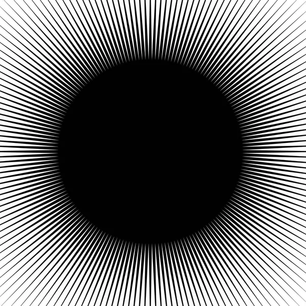 Modèle de lignes circulaires oncentriques — Image vectorielle