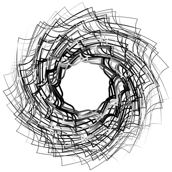 螺旋状几何元素 — 图库矢量图片