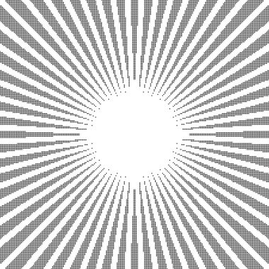 yakınsak satır deseni 