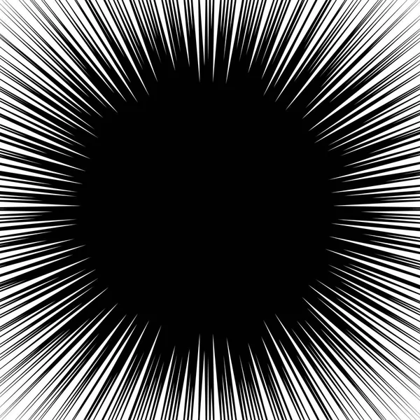 Muster onzentrischer Kreislinien — Stockvektor