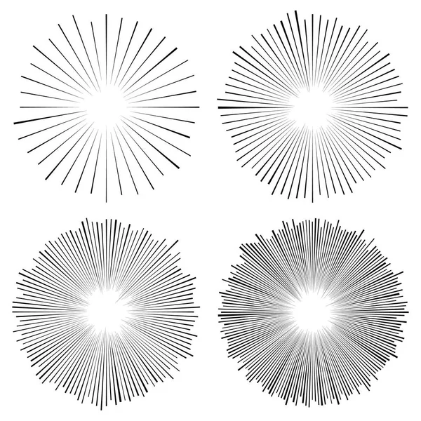 抽象的な円形の要素 — ストックベクタ