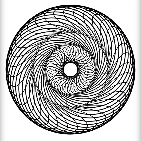 Геометрический круговой элемент — стоковый вектор