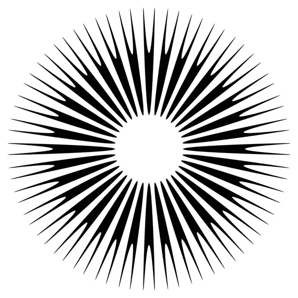 圆的几何要素 — 图库矢量图片