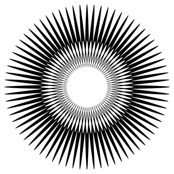 Élément géométrique circulaire — Image vectorielle