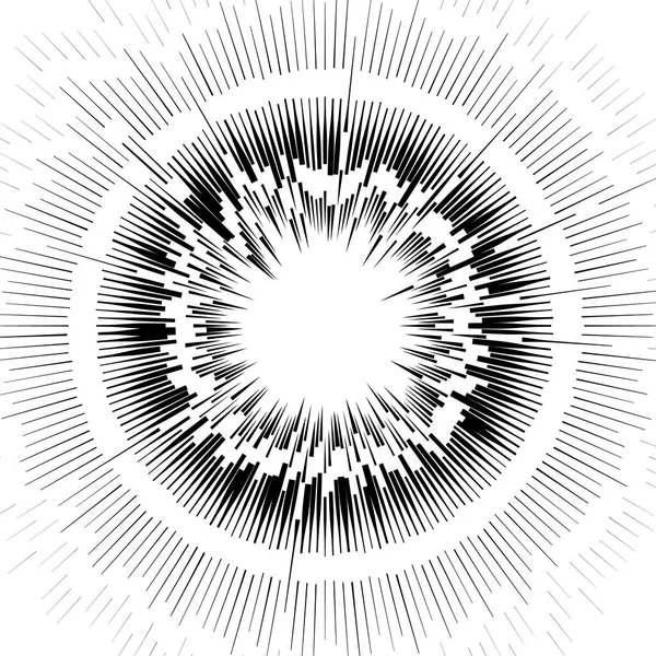 Elemento circular abstracto — Vector de stock