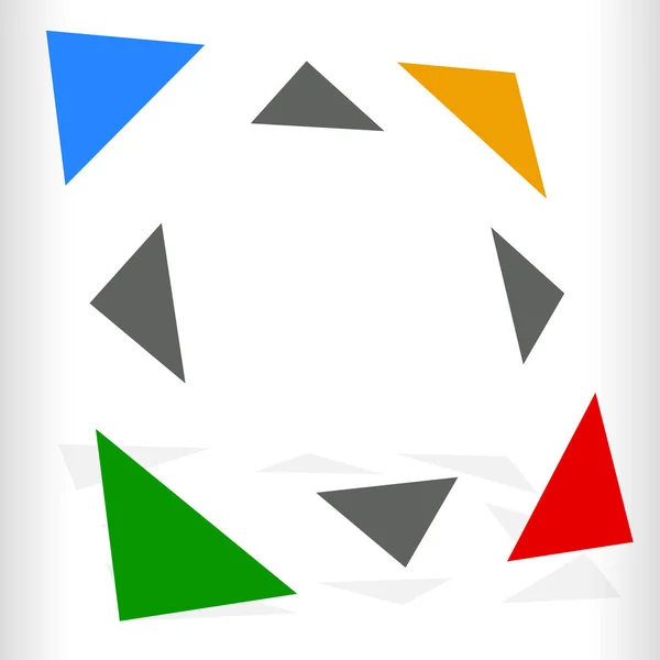 Логотип для навигации — стоковый вектор