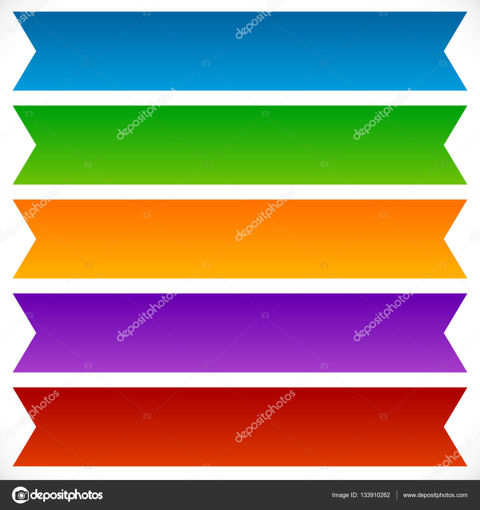 Flat rectangular shaped button Stock Vector Image by ©vectorguy #133910262