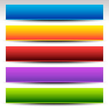 Canlı renkler afiş şekli ayarla