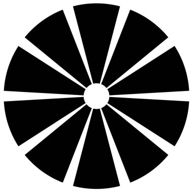 Geometrik daire öğesi 