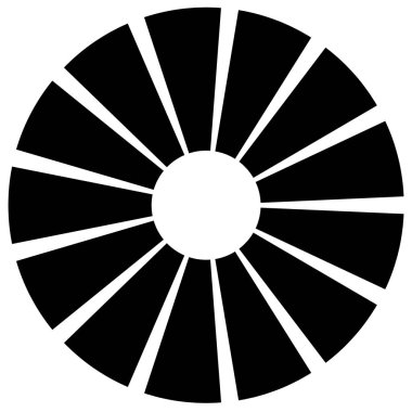 Geometrik daire öğesi 