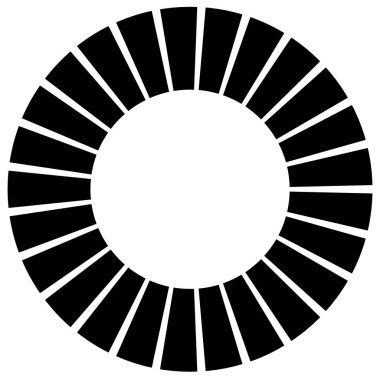 Geometrik daire öğesi 