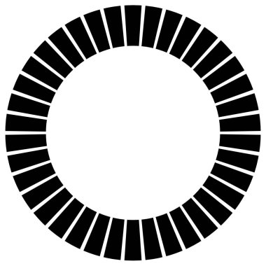 Geometrik daire öğesi 