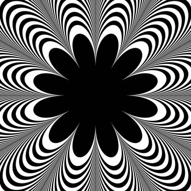 Yayılan çizgiler desen