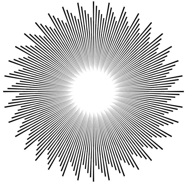 抽象的な円形の形状 — ストックベクタ
