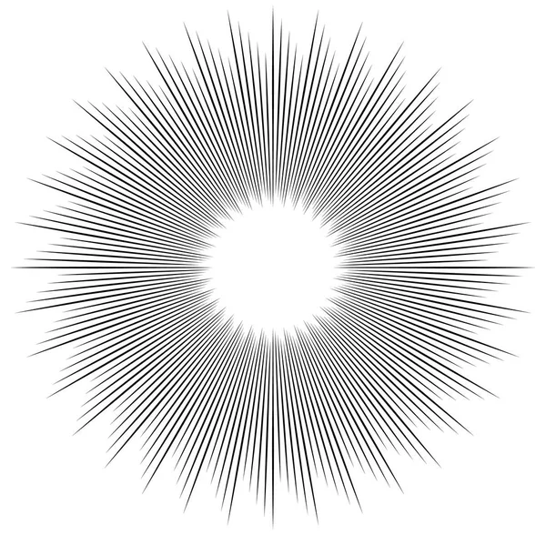 Forma circular abstracta — Vector de stock