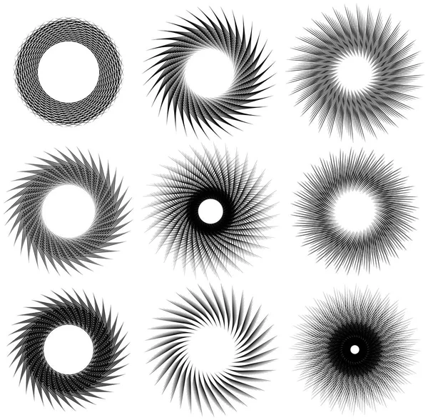 Abstraktní kruhového tvaru — Stockový vektor
