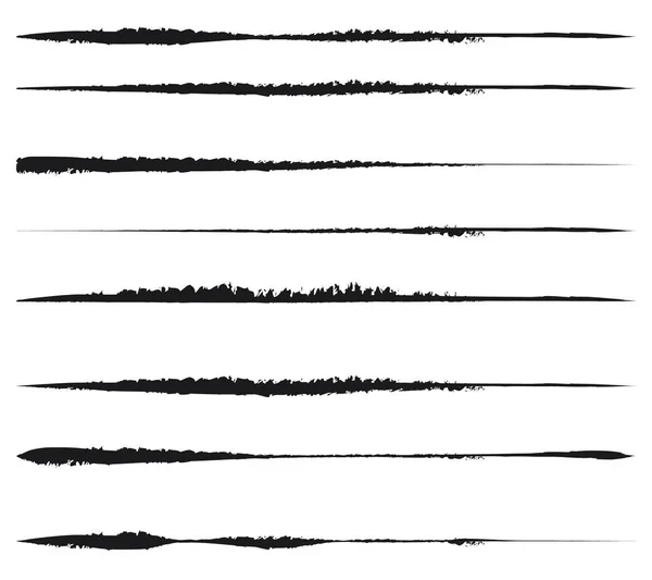 Líneas gruesas y texturizadas para efectos de daño . — Archivo Imágenes Vectoriales