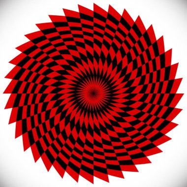 Soyut dairesel şekil