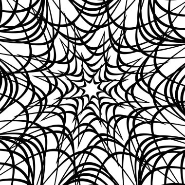 Tek renkli sanatsal geometrik desen